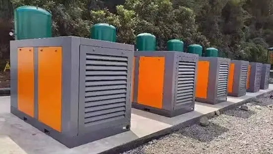 Compresseur d’Air à Vis Électrique Stationnaire